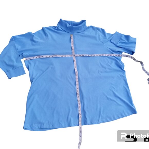 Woman Within turtleneck long sleeve knit top sz 4X NEW - Picture 9 of 10